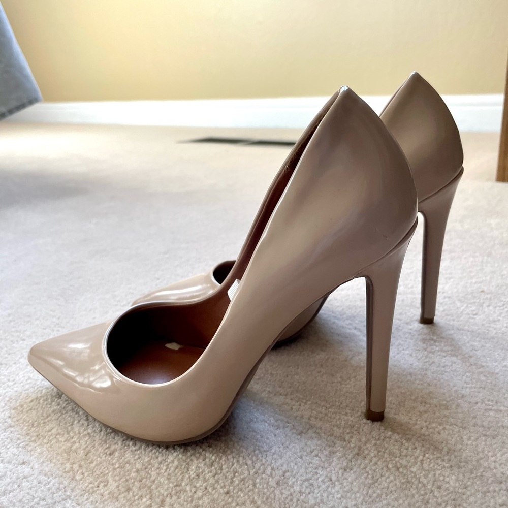 Nude stilettos
